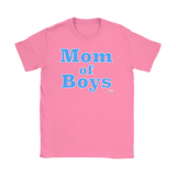 Mom Of Boys Ladies T-shirt - Audio Swag