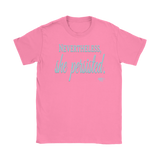 Nevertheless, She Persisted Ladies T-shirt - Audio Swag
