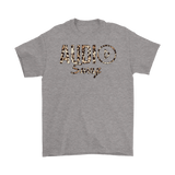 Audio Swag Leopard Logo Mens T-shirt