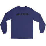 #Blessed Long Sleeve T-shirt - Audio Swag