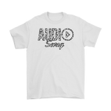Audio Swag White Cheetah Logo Mens T-shirt - Audio Swag