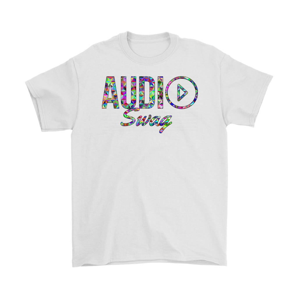 Audio Swag Geometric Logo Mens T-shirt - Audio Swag