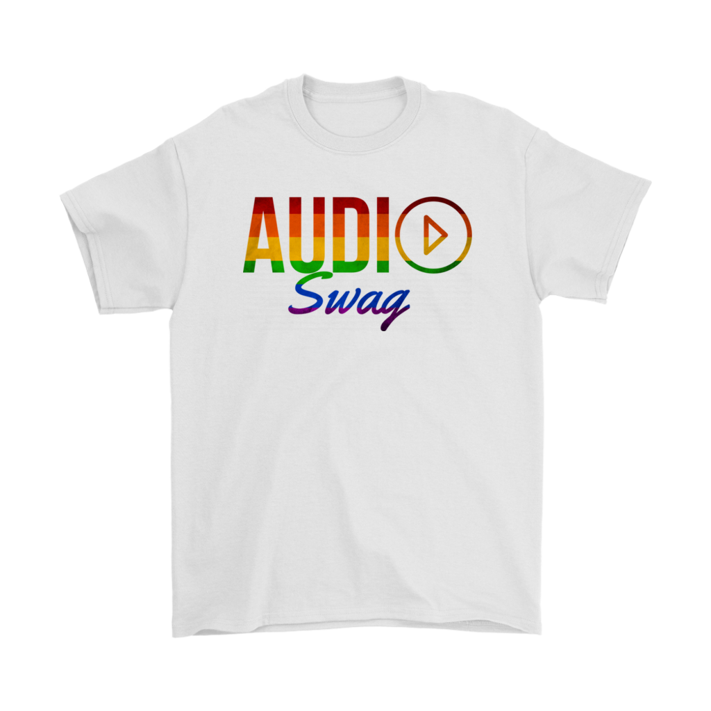 Audio Swag Pride Logo Mens Tee - Audio Swag