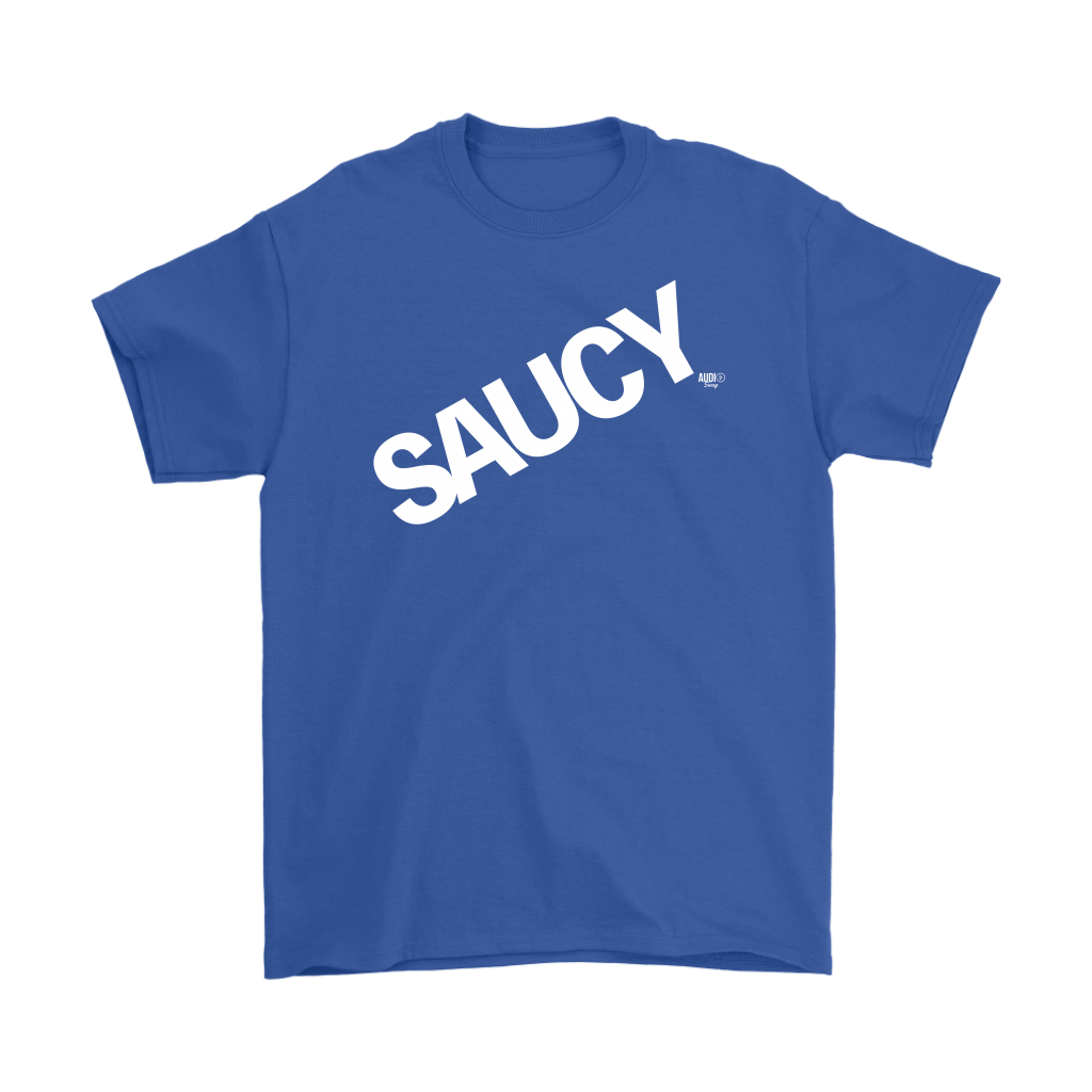 Saucy Mens T-shirt - Audio Swag