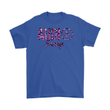Audio Swag Pink Cheetah Logo Mens T-shirt