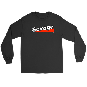 Savage Long Sleeve Tee - Audio Swag