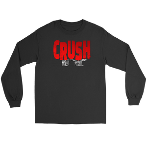 Crush It Motivational Long Sleeve T-Shirt - Audio Swag