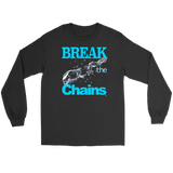 Break The Chains Long Sleeve T-shirt - Audio Swag