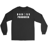 Bad@ss Producer Long Sleeve T-shirt - Audio Swag