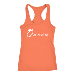 Queen Ladies Racerback Tank Top - Audio Swag