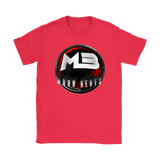 MAXXBEATS Red Logo Ladies T-shirt - Audio Swag