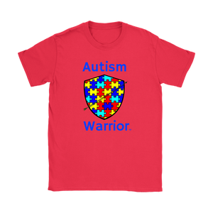 Autism Warrior Ladies T-shirt - Audio Swag