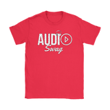 Audio Swag Music Logo Ladies T-shirt