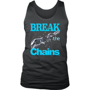 Break The Chains Mens Tank Top - Audio Swag