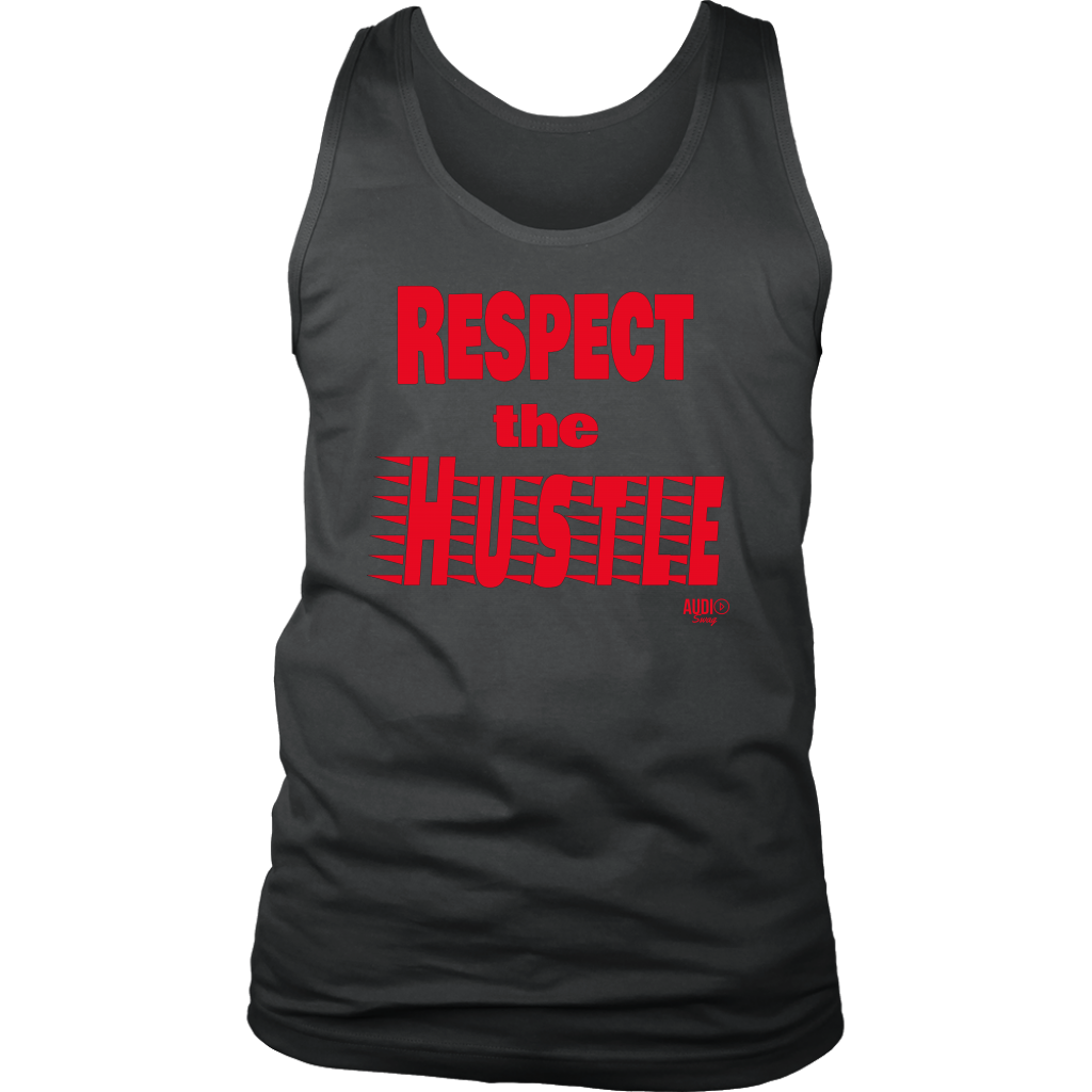 Respect The Hustle Mens Tank Top - Audio Swag
