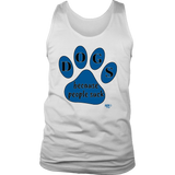 Dogs Because People Suck Mens Tank Top
