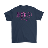 Audio Swag Pink Cheetah Logo Mens T-shirt - Audio Swag