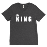 King Mens V-Neck T-shirt - Audio Swag