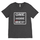 One More Rep Mens V-neck T-shirt - Audio Swag