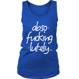 Abso-fucking-lutely Ladies Tank Top - Audio Swag