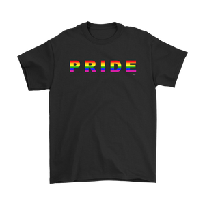 Pride Rainbow Mens T-shirt - Audio Swag
