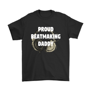 Proud Beatmaking Daddy Mens T-shirt - Audio Swag
