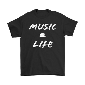 Music = Life Mens Tee - Audio Swag