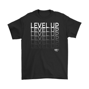 Level Up Fade Mens T-shirt - Audio Swag