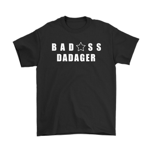 Bad@ss Dadager Mens Tee - Audio Swag