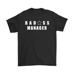 Bad@ss Manager Mens Tee - Audio Swag