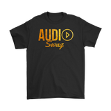 Audio Swag Gold Logo Mens Tee - Audio Swag