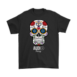 Sugar Skull Audio Swag Mens T-shirt - Audio Swag