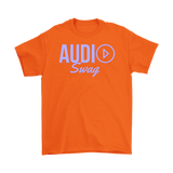 Audio Swag Lavender Logo Mens T-shirt