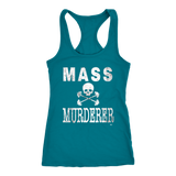 Mass Murderer Bodybuilding Fitness Ladies Racerback Tank Top