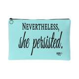 Nevertheless, She Persisted Large Accessory Pouch - Audio Swag