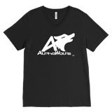 AlphaWolfe Mens V-neck T-shirt - Audio Swag