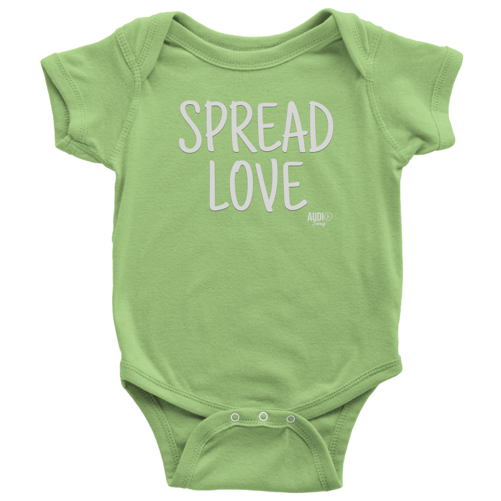 Spread Love Baby Bodysuit - Audio Swag