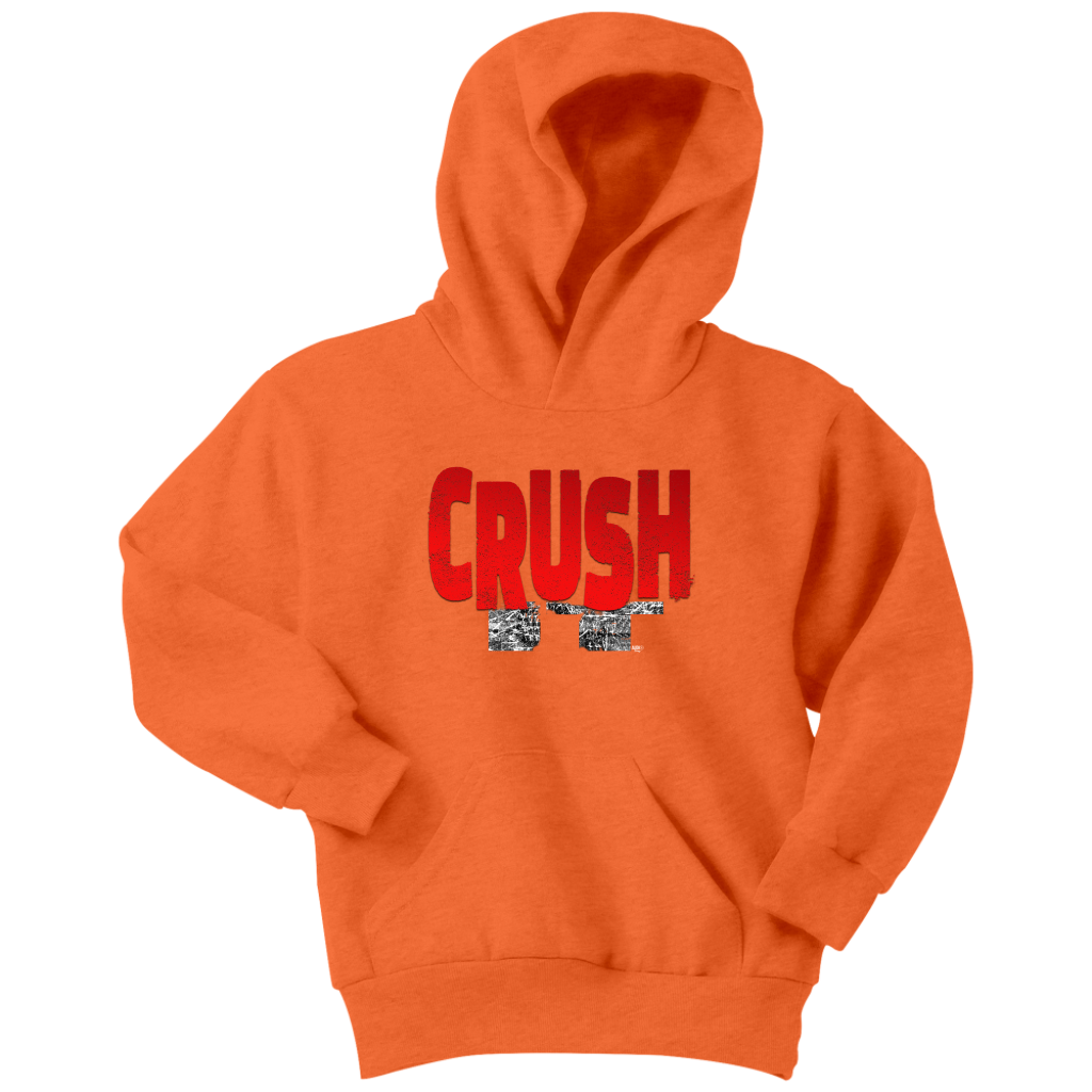 Crush It Motivational Youth Hoodie - Audio Swag