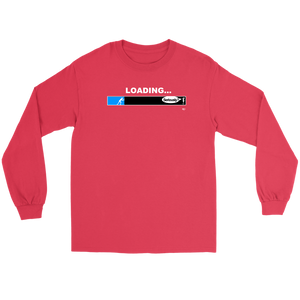 Loading Bar Funny Long Sleeve T-shirt - Audio Swag