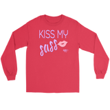 Kiss My Sass Long Sleeve T-shirt - Audio Swag
