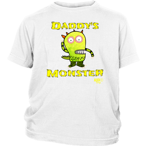 Daddy's Monster Youth T-shirt - Audio Swag
