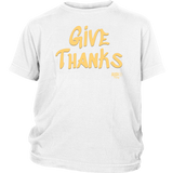Give Thanks Youth T-shirt - Audio Swag