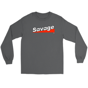 Savage Long Sleeve Tee - Audio Swag