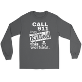 Killed This Workout Fitness Long Sleeve T-shirt - Audio Swag