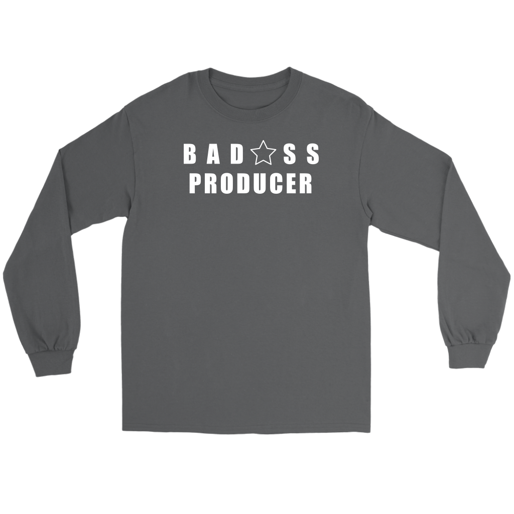 Bad@ss Producer Long Sleeve T-shirt - Audio Swag