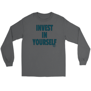 Invest In Yourself Long Sleeve T-shirt - Audio Swag