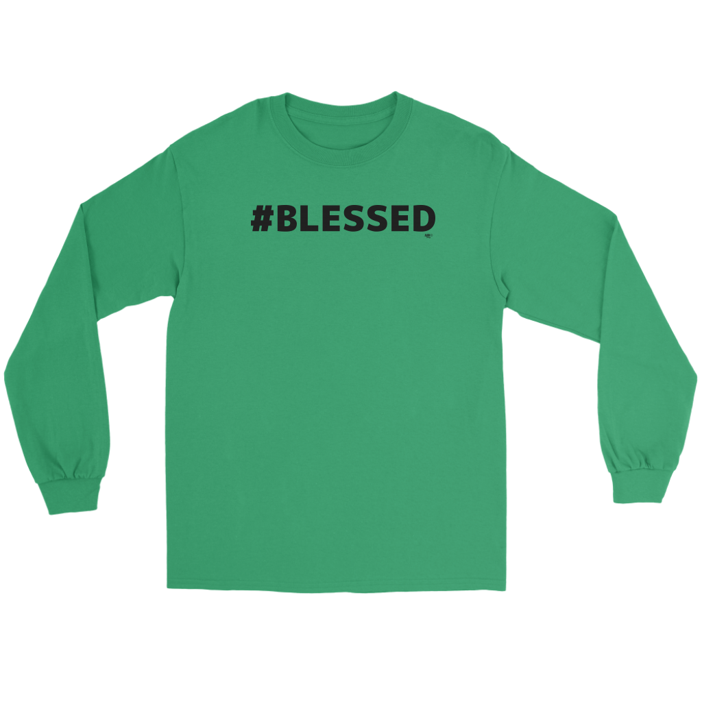 #Blessed Long Sleeve T-shirt - Audio Swag