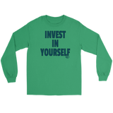 Invest In Yourself Long Sleeve T-shirt - Audio Swag