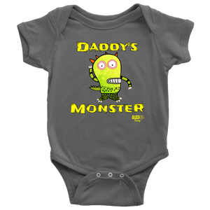 Daddy's Monster Baby Bodysuit - Audio Swag