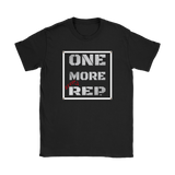 One More Rep Ladies T-shirt - Audio Swag